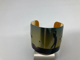 Brass Cuff Bracelet 2 inch